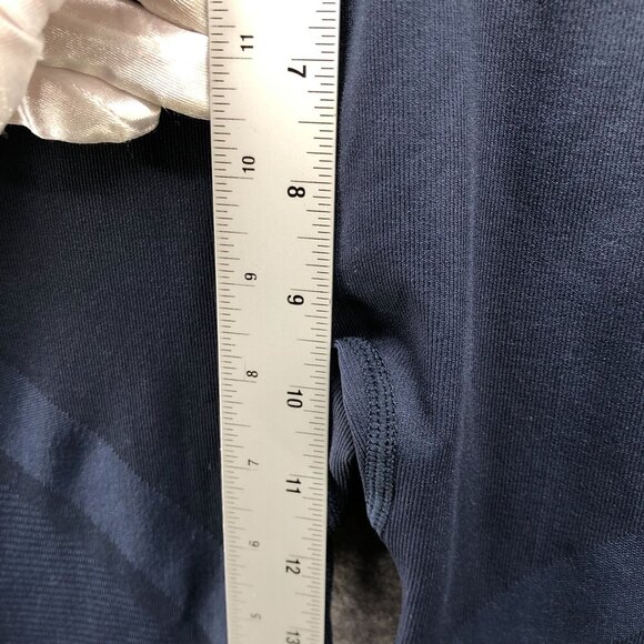 NWT Skechers Go Walk High Waisted Leggings Womens S Navy Blue Seamless Active - Picture 6 of 11